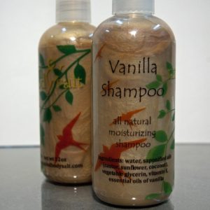 12 ounce bottle of Vanilla Shampoo