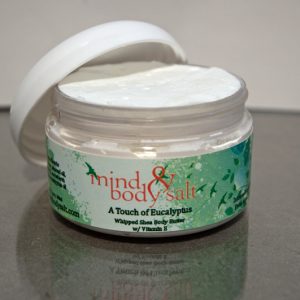 2 ounce tub of Eucalyptus Whipped Shea Butter