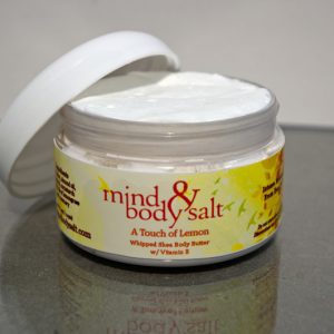 2 ounce tub of Lemon Whipped Shea Butter