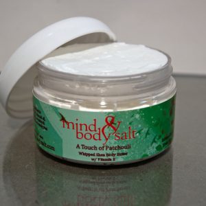 2 ounce tub of Patchouli Whipped Shea Butter