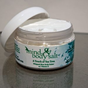 2 ounce tub of Tea Tree Whipped Shea Butter