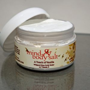 2 ounce tub of Vanilla Whipped Shea Butter