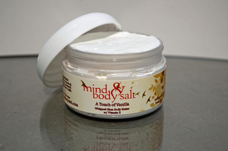 2 ounce tub of Vanilla Whipped Shea Butter