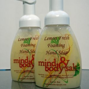 8 ounce foamer bottle of Lemon Fresh Hand Soap