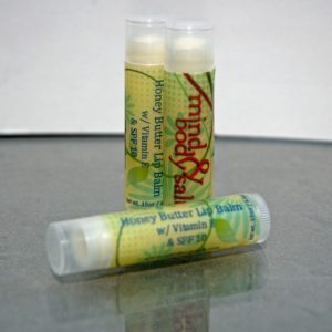 0.15 ounce tube of Honey Butter Lip Balm