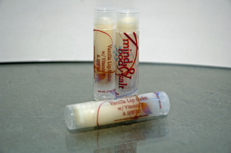 0.15 ounce tube of Vanilla Lip Balm