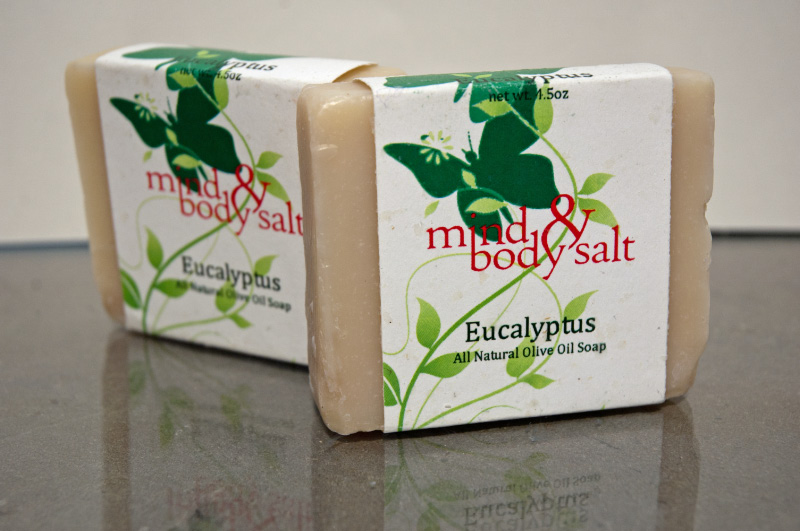 4.5 ounce bar of Eucalyptus Soap