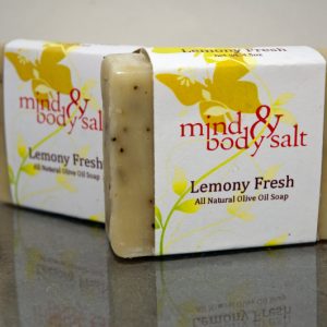 4.5 ounce bar of Lemony Fresh Soap