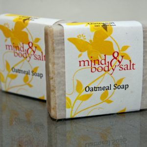 4.5 ounce bar of Oatmeal Soap