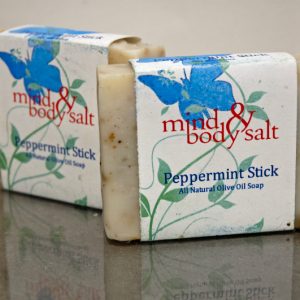 4.5 ounce bar of Peppermint Soap