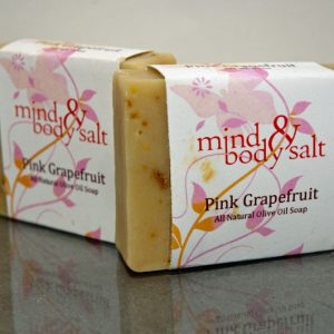 4.5 ounce bar of Pink Grapefruit Soap