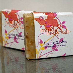 4.5 ounce bar of Spring Garden Soap