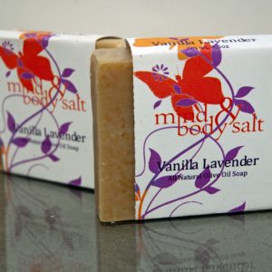 4.5 ounce bar of Vanilla Lavender Soap